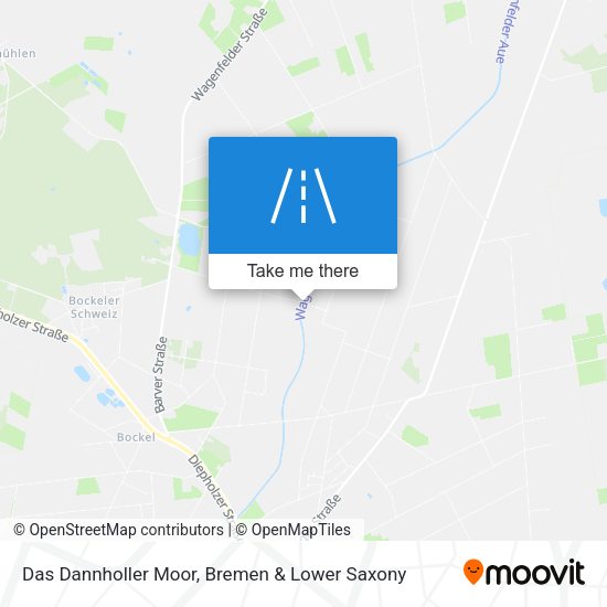 Das Dannholler Moor map