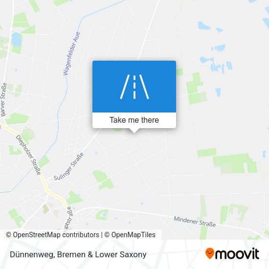 Dünnenweg map