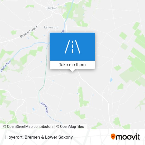 Hoyerort map