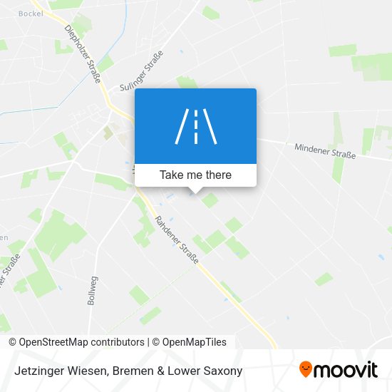 Jetzinger Wiesen map