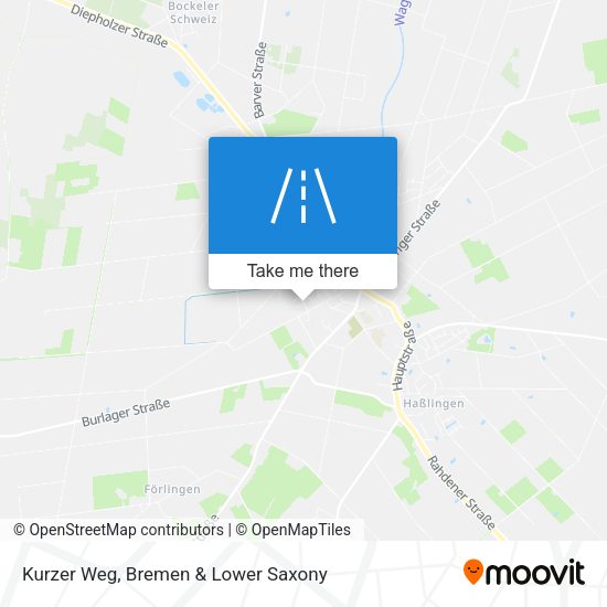 Kurzer Weg map