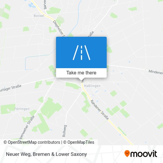 Neuer Weg map
