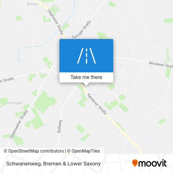 Schwanenweg map