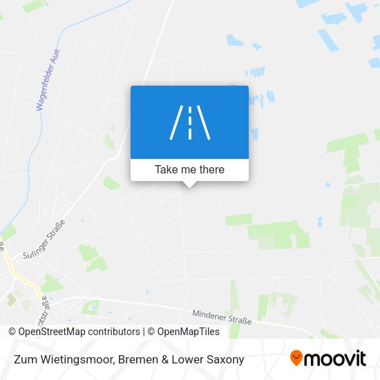 Zum Wietingsmoor map