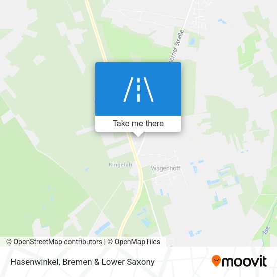 Hasenwinkel map