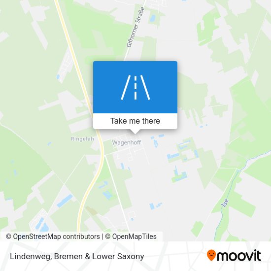 Lindenweg map