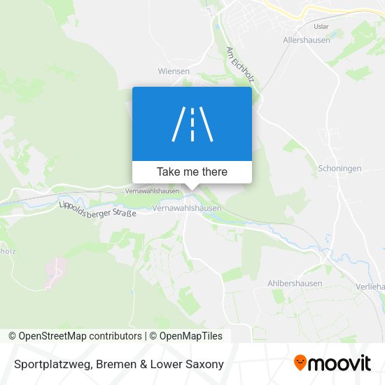Sportplatzweg map