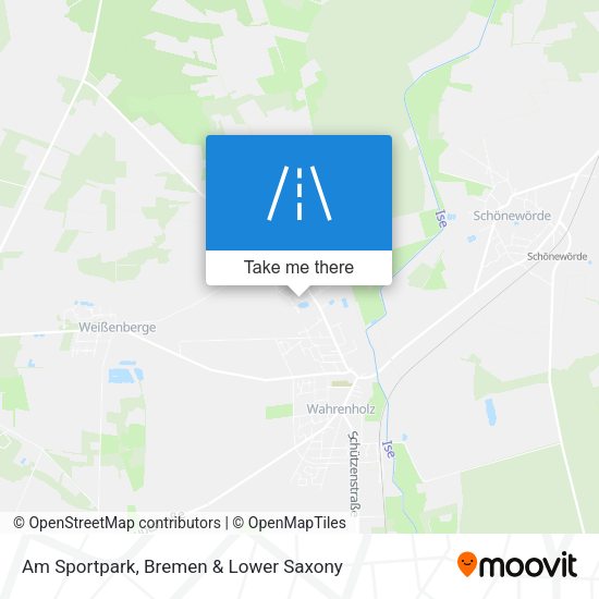 Am Sportpark map