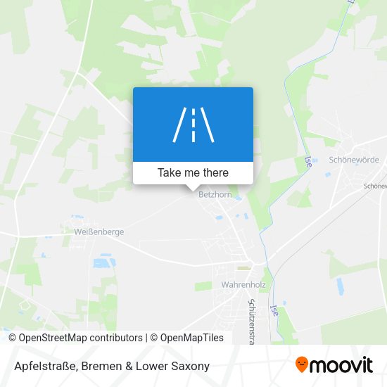 Apfelstraße map