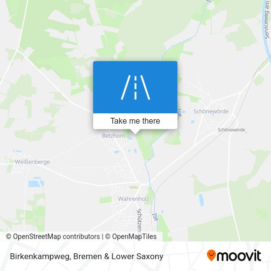 Birkenkampweg map