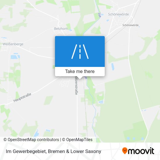 Im Gewerbegebiet map