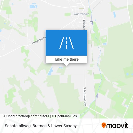 Schafstallweg map