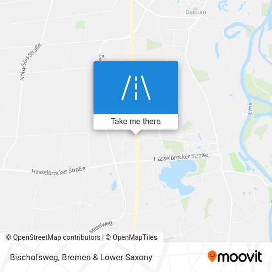 Bischofsweg map