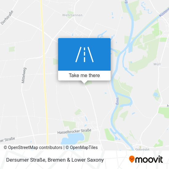 Dersumer Straße map