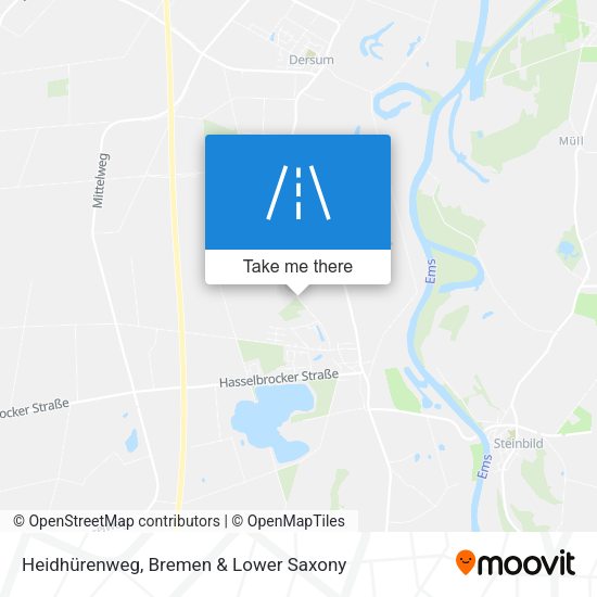 Heidhürenweg map
