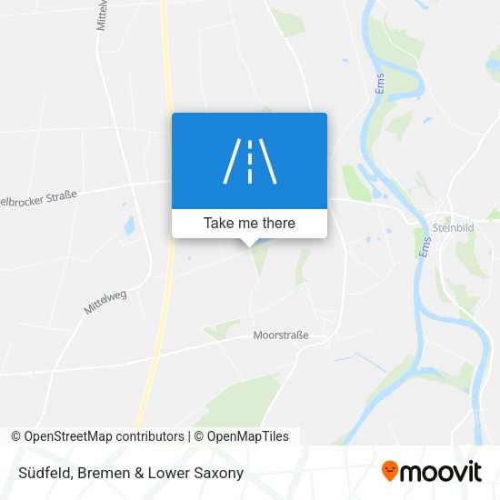 Südfeld map