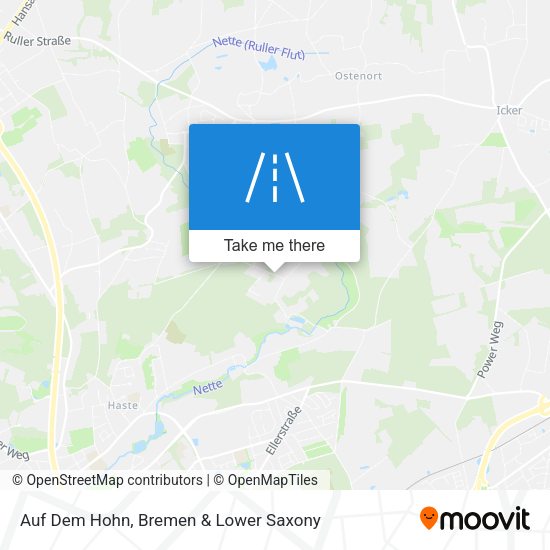Auf Dem Hohn map