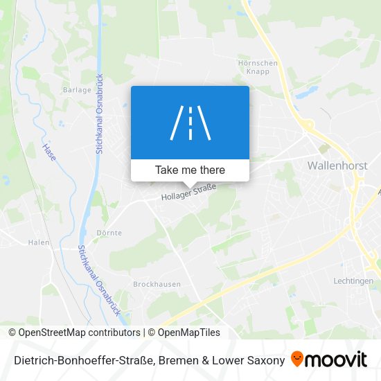 Dietrich-Bonhoeffer-Straße map