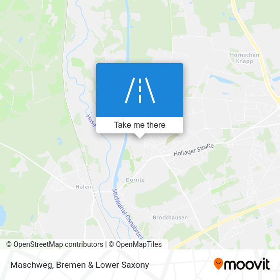 Maschweg map