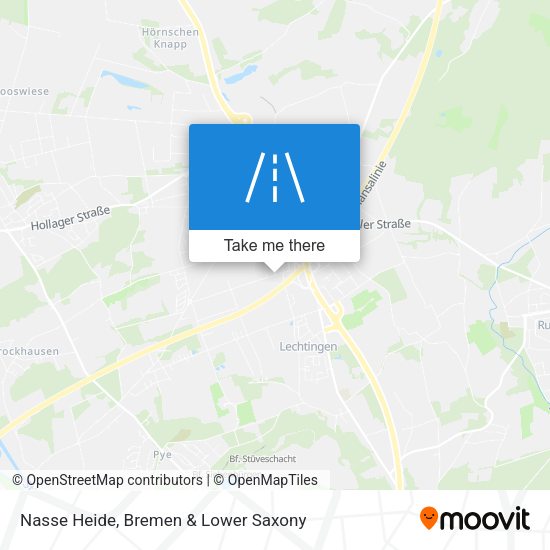 Nasse Heide map