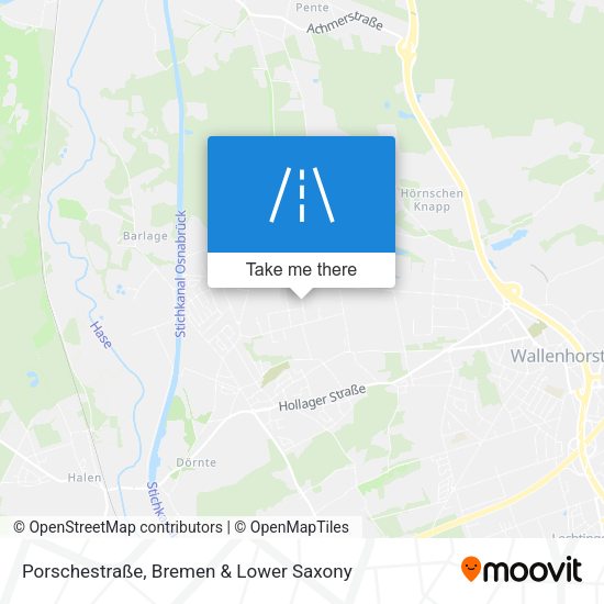 Porschestraße map