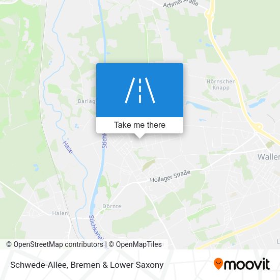 Schwede-Allee map