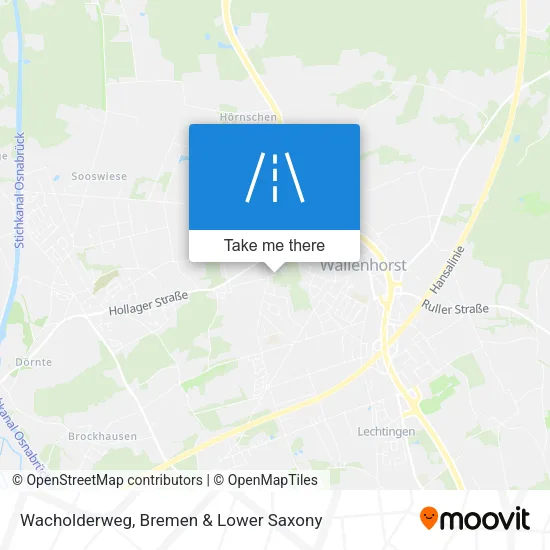 Карта Wacholderweg