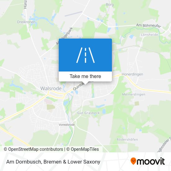 Am Dornbusch map