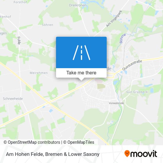 Am Hohen Felde map