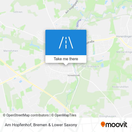 Am Hopfenhof map