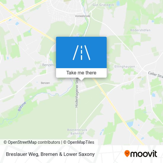 Breslauer Weg map