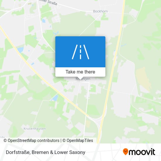 Dorfstraße map