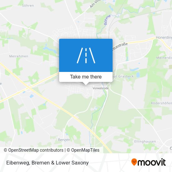 Eibenweg map