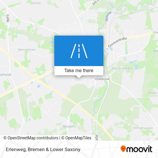 Erlenweg map