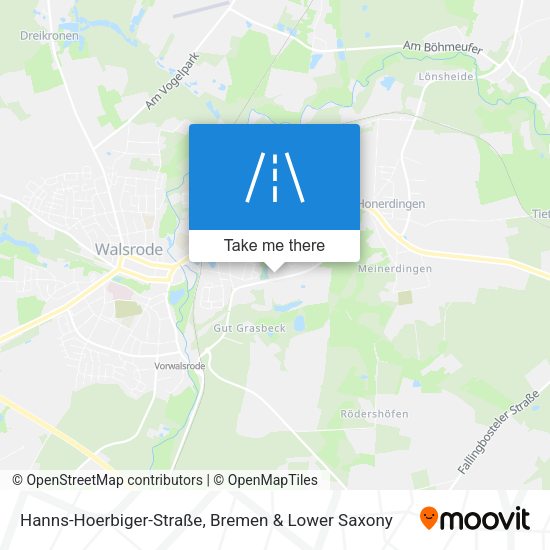 Hanns-Hoerbiger-Straße map