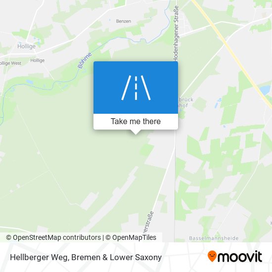 Hellberger Weg map