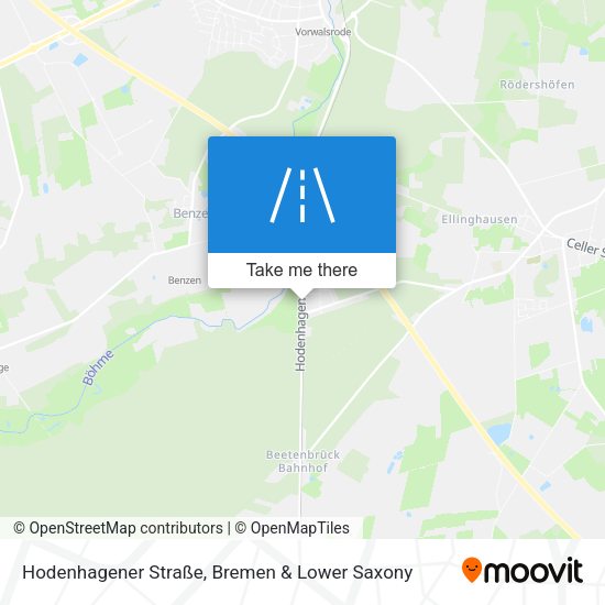 Hodenhagener Straße map