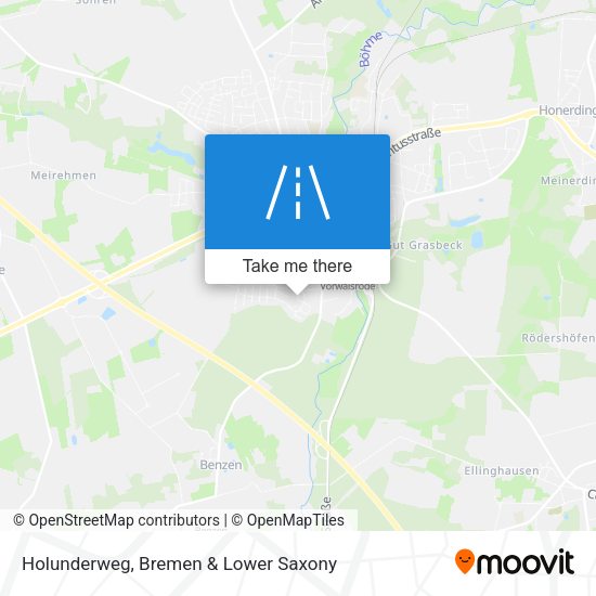 Holunderweg map