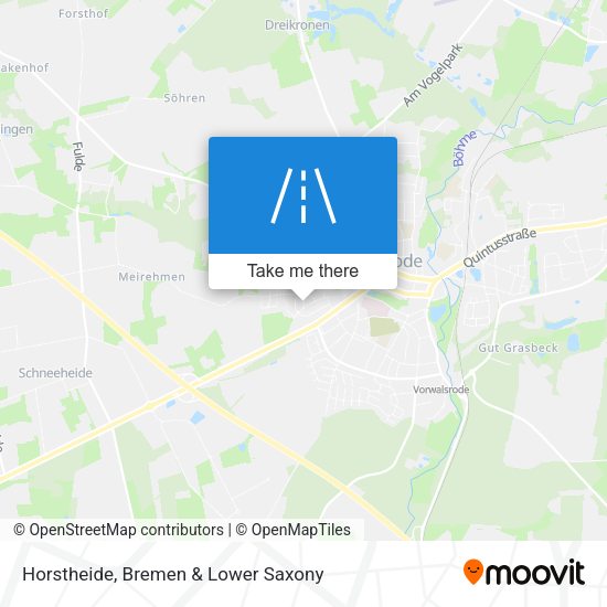 Horstheide map