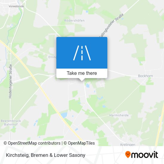 Kirchsteig map