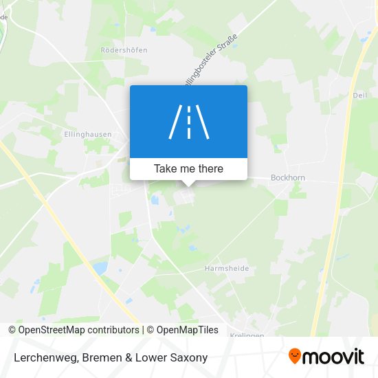 Lerchenweg map