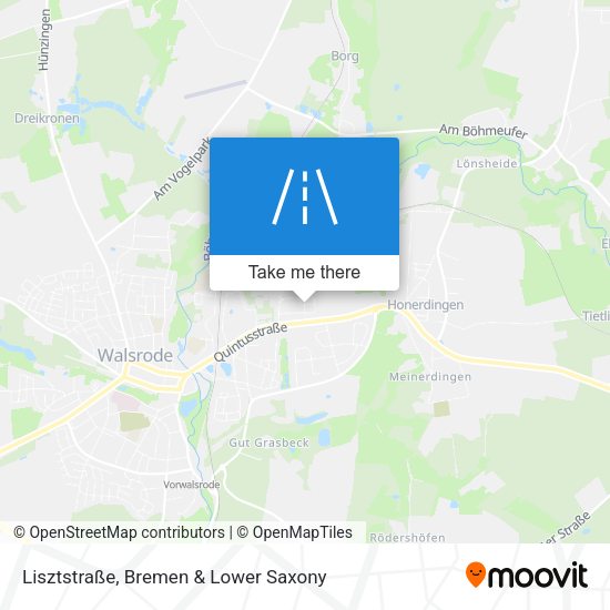 Lisztstraße map