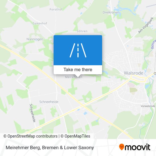 Meirehmer Berg map