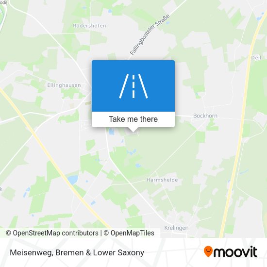 Meisenweg map