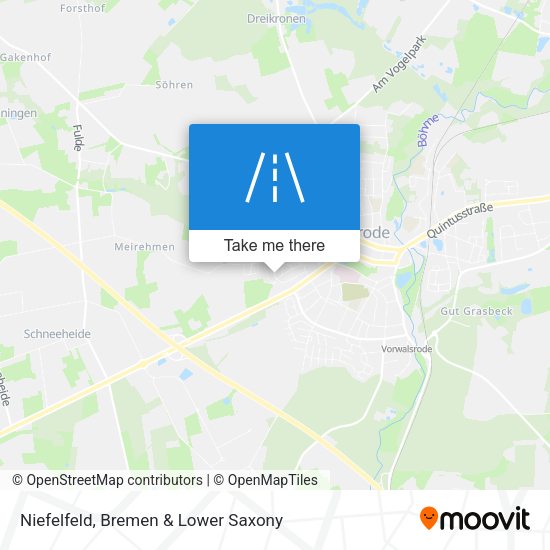 Niefelfeld map