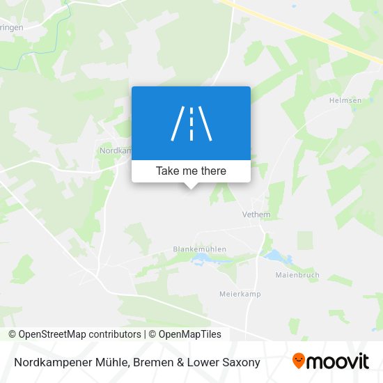Nordkampener Mühle map