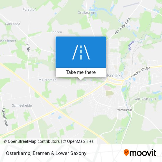 Osterkamp map