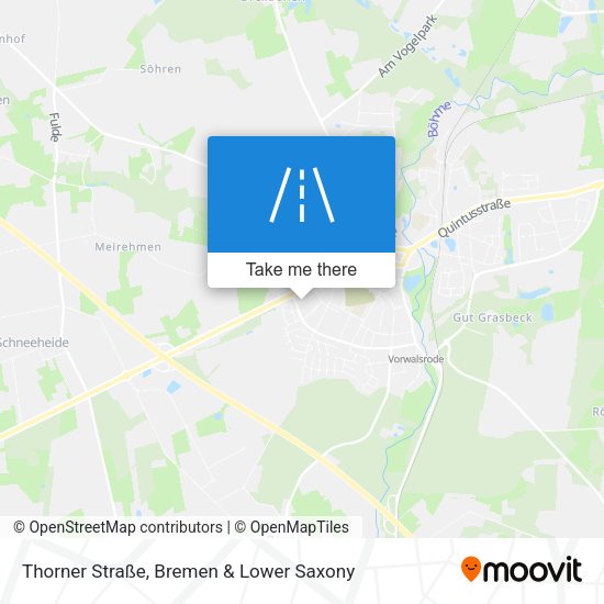 Thorner Straße map