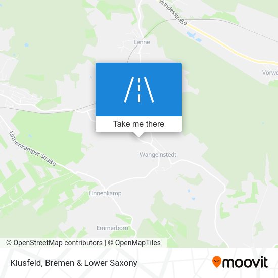 Klusfeld map
