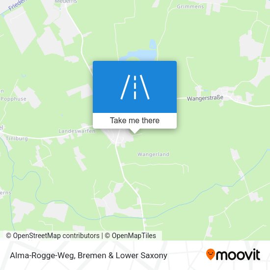 Alma-Rogge-Weg map